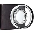 coolnews Crystal Door Knobs Interior, Passage Hall Closet Door Knobs, Oil Rubbed Bronze
