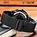 Watch Men’s Fashion Stainless Steel Classic Black Casual Watch With Mesh Band Waterproof Analog Quartz Wrist Watch
