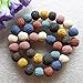 Yuteng Jewelry10mm Volcano Lava Round Loose Bead 15.5 Inch