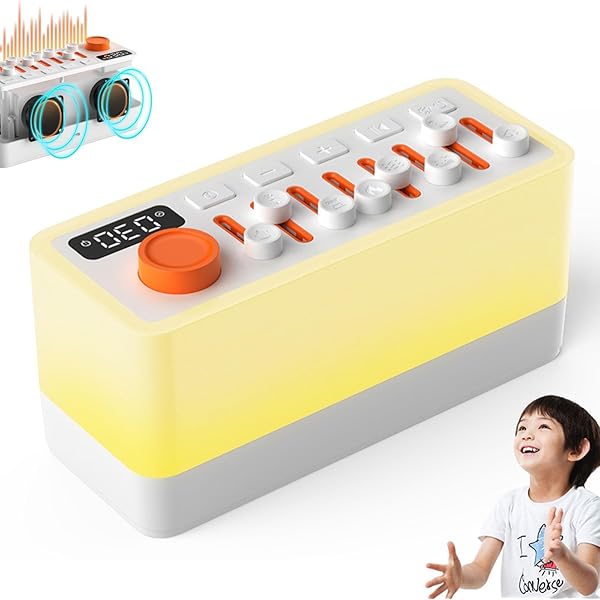 Amazon.com: Sound Box, Velmina Sound Box with 8 Ambient Sounds