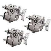Ludwig LAPAM3 Atlas Tom Mount Bracket Drum Set Mounting Hardware | Percussion Drum Hardware | Pack of 3