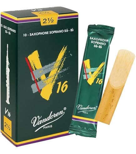 Amazon.com: Vandoren SR2025 Soprano Sax Traditional Reeds Strength