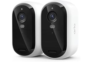 Arlo Essential Security Camera 2K (3rd Gen, 2025 Release) - Wireless Outdoor Camera, Battery Power, Person Recognition, Packa