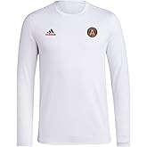 Adidas Mens Atlanta United Fc Long Sleeve Pre-Game T-Shirt