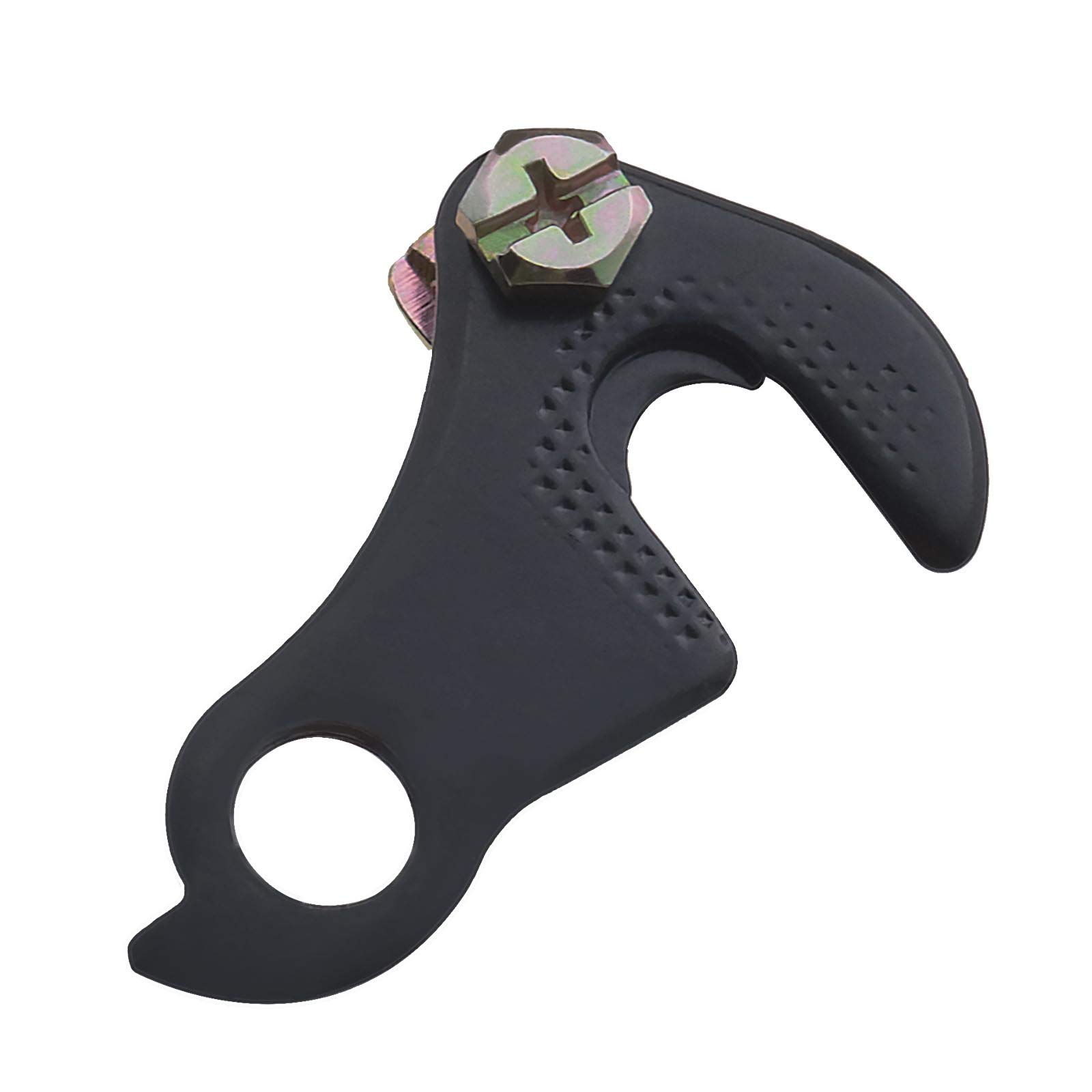 OTOTEC Black Bike Rear Gear Mech Derailleur Hanger With Bolt Fitting Tailhook Dropout Adapter for MTB Bicycle Replacement Parts