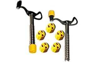 Grivel Black Hole Ice Screw Caps (5) by Grivel