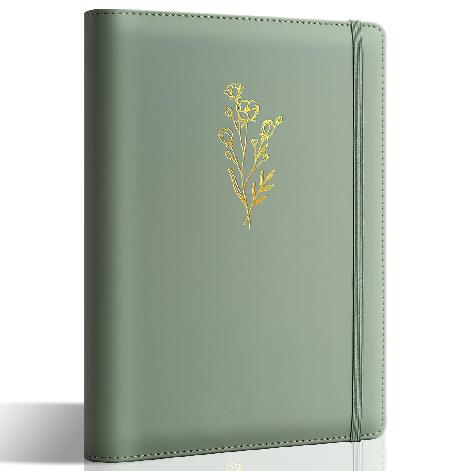 Photo 1 of ** NO PAPER**
Aesthetic A5 Binder 6 Ring Refillable Notebook Planner Cover Small 0.8 Inch Loose Leaf Binder for Journaling or Collections Refillable Notebook Holder with Pocket