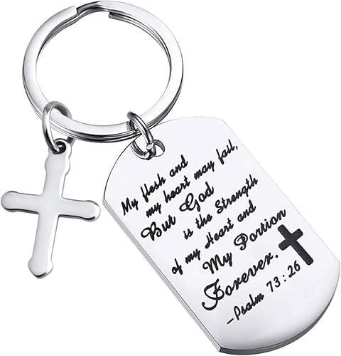Amazon Com Myospark Religious Jewelry My Flesh And My Heart May