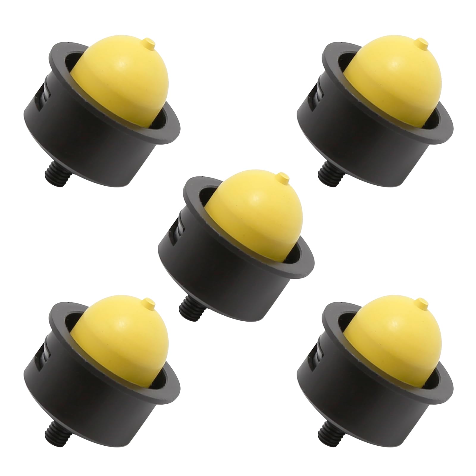 Hoypeyfiy 5Pcs Carburetor Primer Bulbs Assembly for Lawnmower Engine Replacement Fuel Primer Bulb
