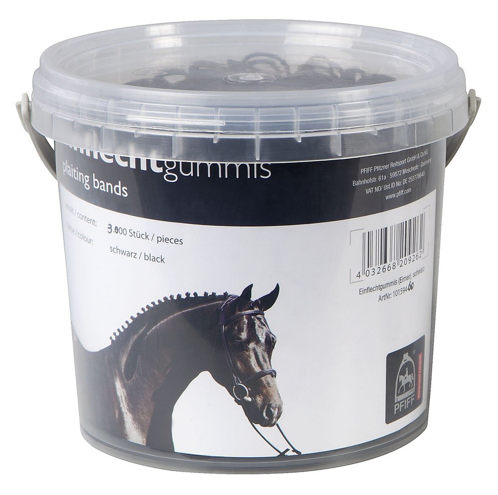 PFIFF Plaiting Bands, Bucket, White