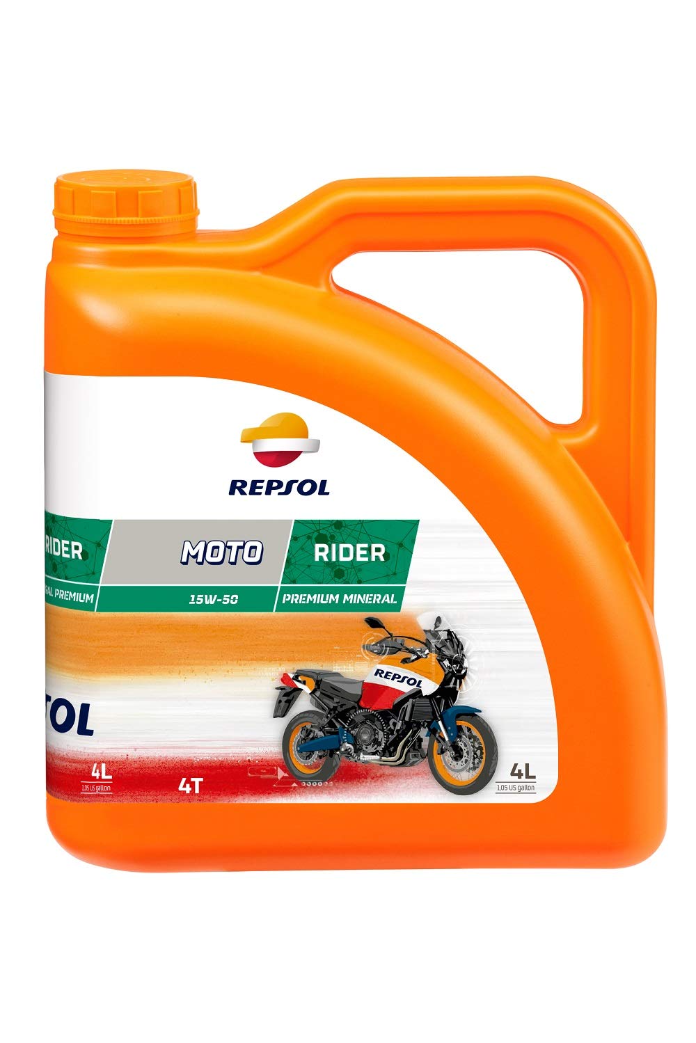Repsol Moto Rider 4T 15W50 Motorcycle Engine Oil 4 L Amazon.co.uk Car