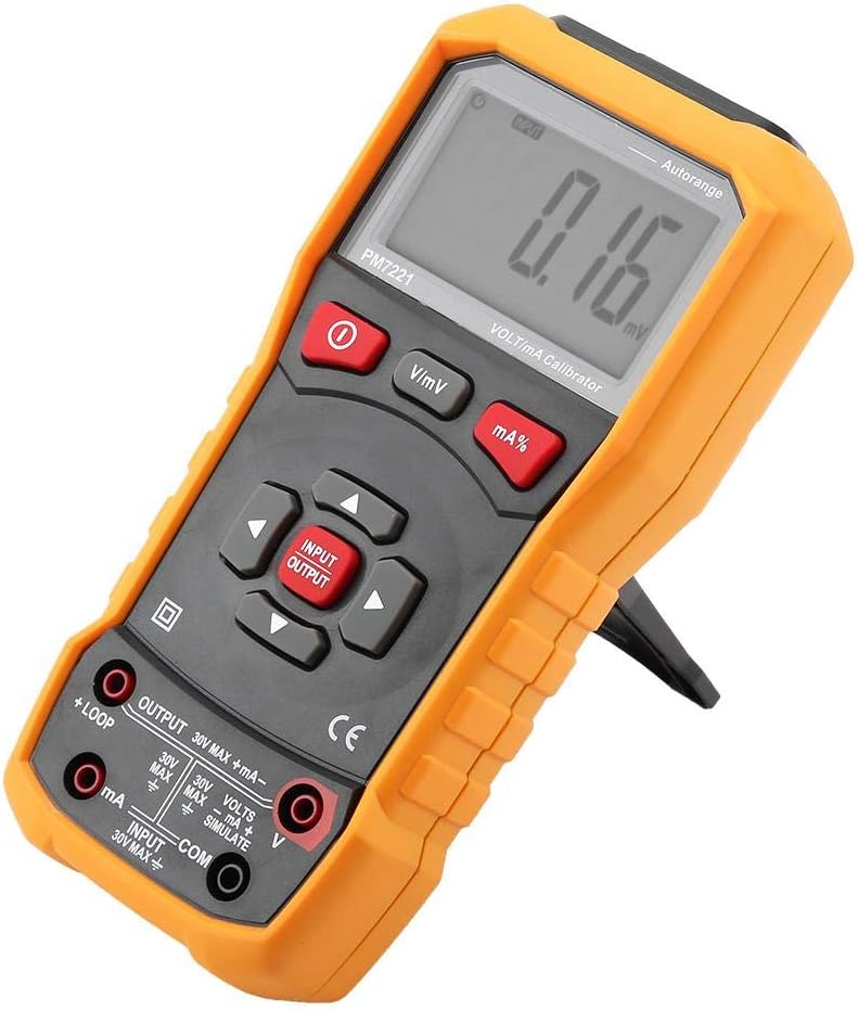 Voltage and Current Calibrator, PM7221 DC Voltage Current Digital Calibrator 0-10V 0-24mA