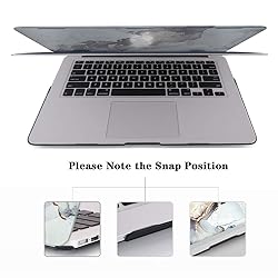 iCasso Compatible with MacBook Air 13 Inch Case