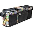 WONDERFOLD Parent Console Stroller Organizer with Insulated Cup Holders, Hook and Loop Closure Handle Attachment, 2 Storage Pockets, and Removable Shoulder Strap for Easy Transport