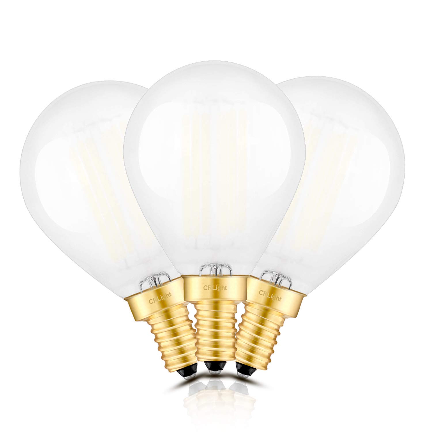 CRLight 6W 5000K Dimmable LED Globe Bulb Daylight White 600LM, 60W