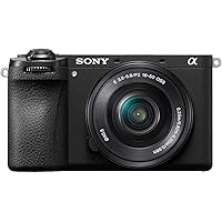 Sony Alpha 6700 – APS-C Interchangeable Lens Camera with 24.1 MP Sensor, 4K Video, AI-Based Subject Recognition, Log Shooting
