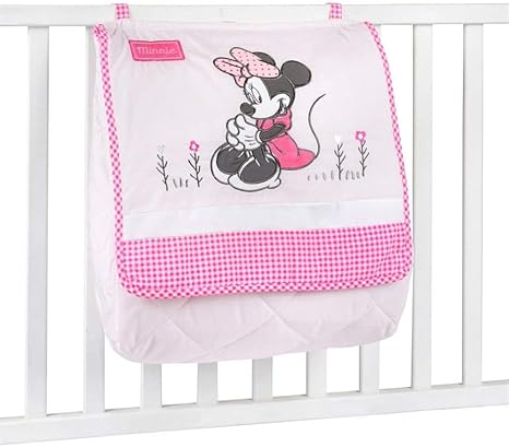 Amazon Com Blancho Disney Baby Minnie Mouse Flower Crib Bedding Accessory Diaper Bag Nappy Bag Home Kitchen