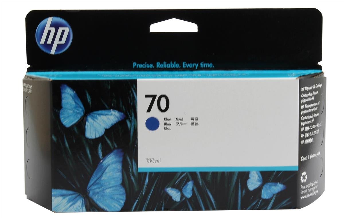HP Original No.70 Blue Ink Cart 130ml โ image 1