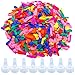 Aneco 1500 Pack Water Balloons with 8 Refill Kits Latex Bomb Fight Games for Kids Adults Outdoor Water Bomb Fight Games