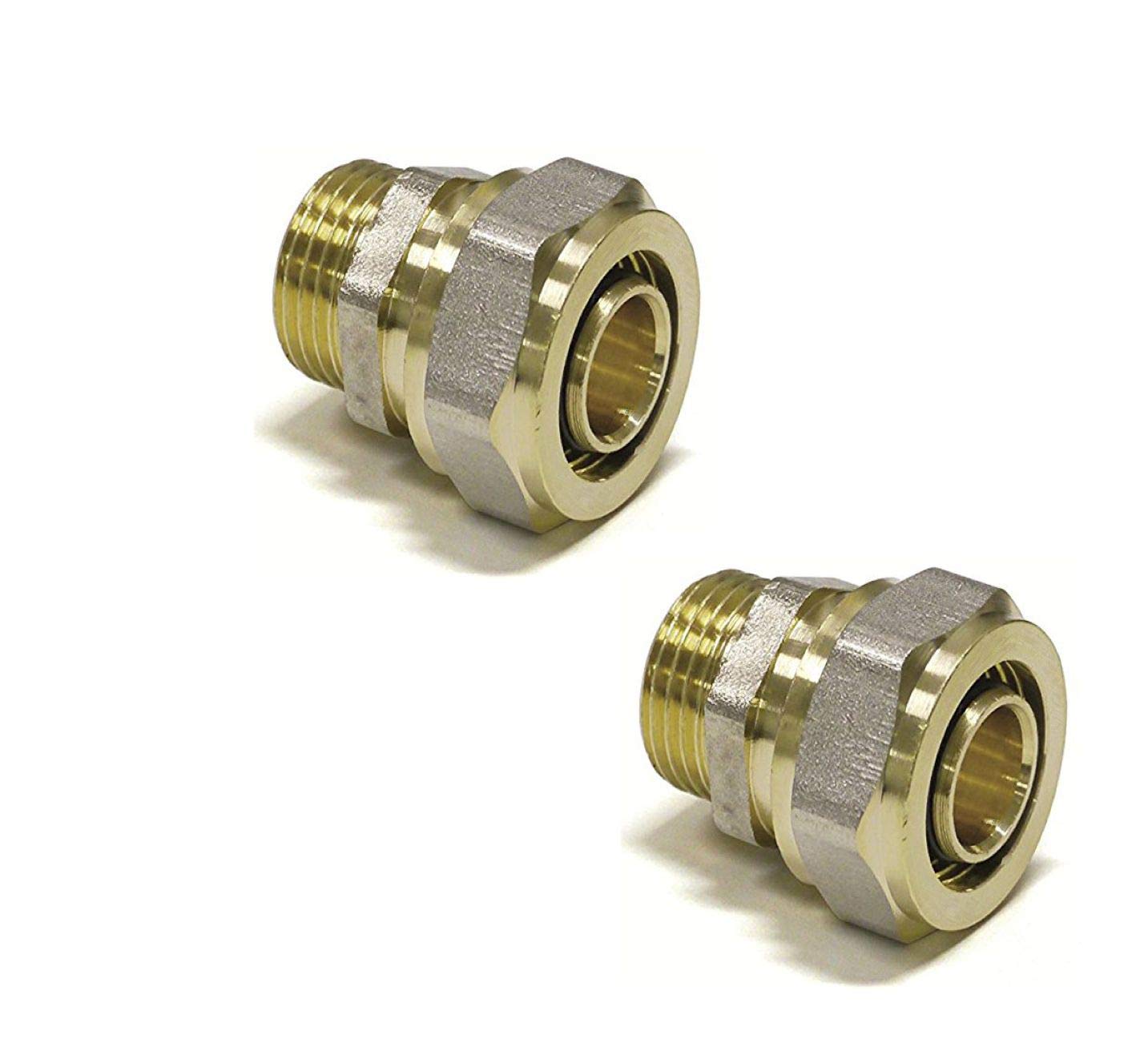 Straight Connector 16mm 1/2" Male Compression Fit, Fittings Type