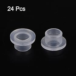 uxcell 24pcs Flanged Sleeve Bearings Plastic
