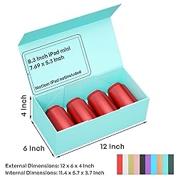 RYDDOY Turquoise Gift Box, 12x6x4'' Gift boxes for