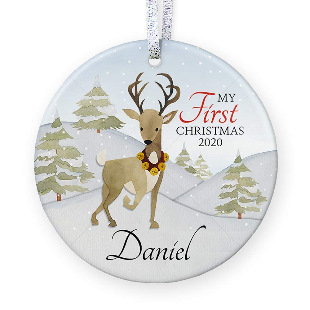 My First Christmas Ornament 2020, Personalized Baby's First