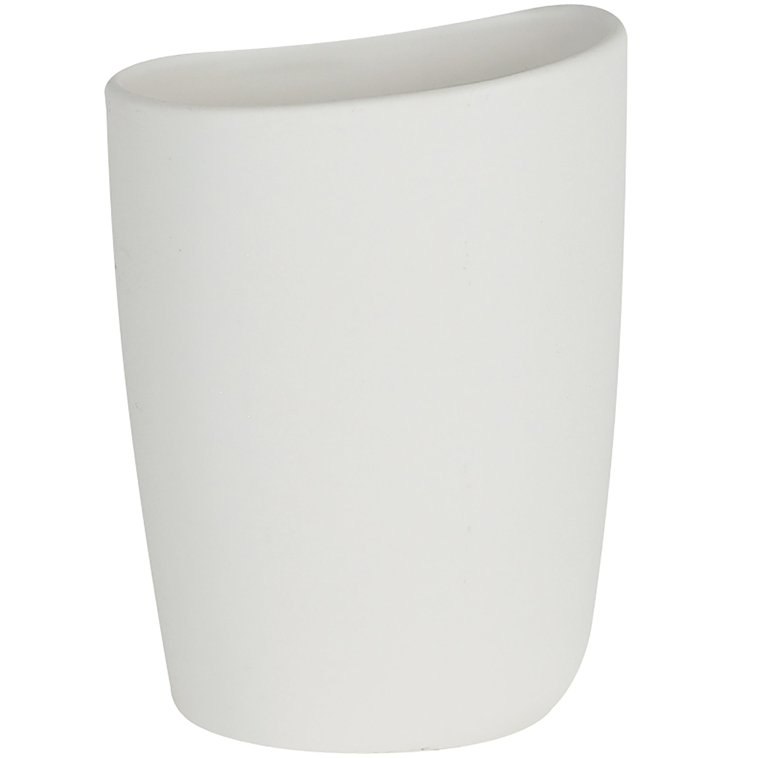 Spirella Etna Toothbrush Holder Stoneware White Height 12.5 cm x Width 11 cm