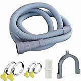 Elyfree 10ft Washing Machine Drain Hose, Universal