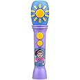 eKids Ms Rachel Toy Microphone for Kids, Includes Built-in Music and Lights, Toddler Toys for Ages 18 Months and Up (Purple)