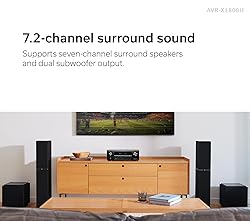Denon AVR-X1800H 7.2 Channel AV Receiver