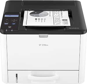 Amazon.com: Ricoh SP 3710DN Impresora láser en blanco y negro : Productos  de Oficina