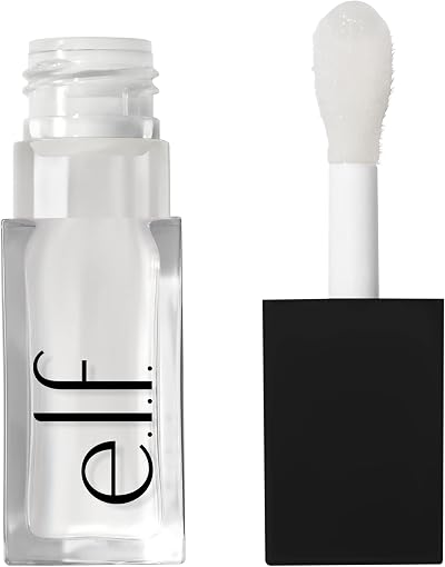 e.l.f. Glow Reviver Lip Oil Nourishing Tinted High Shine Crystal Clear