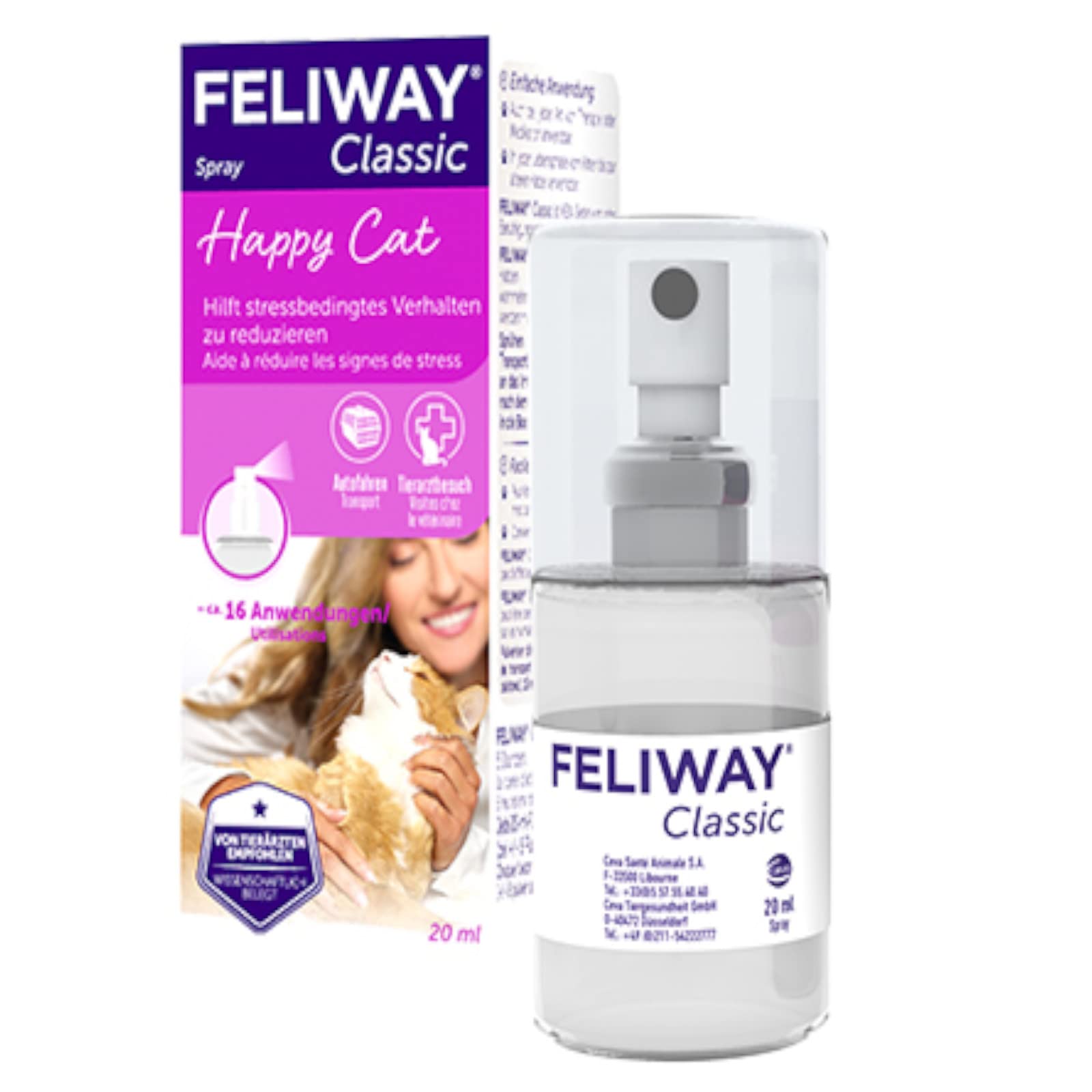 Feliway Feliway Travel Spray 20 Ml 20 Ml