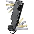 Key Organizer Key Holder Compact Key Case Minimalist Metal Key Chain Key Holder for Keychain Secures 8-10 Keys EDC
