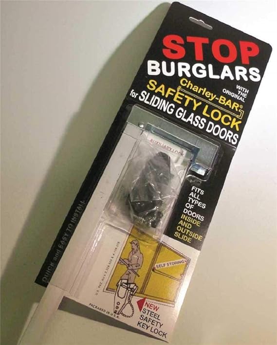 Patio Door Security CHARLEY BAR 48" Wide (Aluminum)