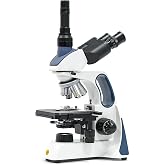 SWIFT SW400 Trinocular Compound Microscope 40X-2500X Infinity Optical | Siedentopf Head, Mechanical Stage, LED,Professional Biological Lab Microscope for Research, Clinical &amp; Education