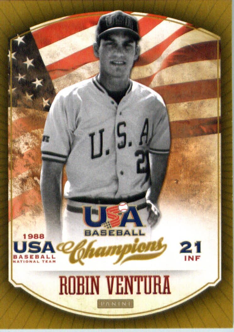 2013 Panini USA Baseball Card 17 Robin Ventura MINT