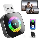 Amazon.com: Drivio Wireless CarPlay Adapter for iPhone & Android Auto ...