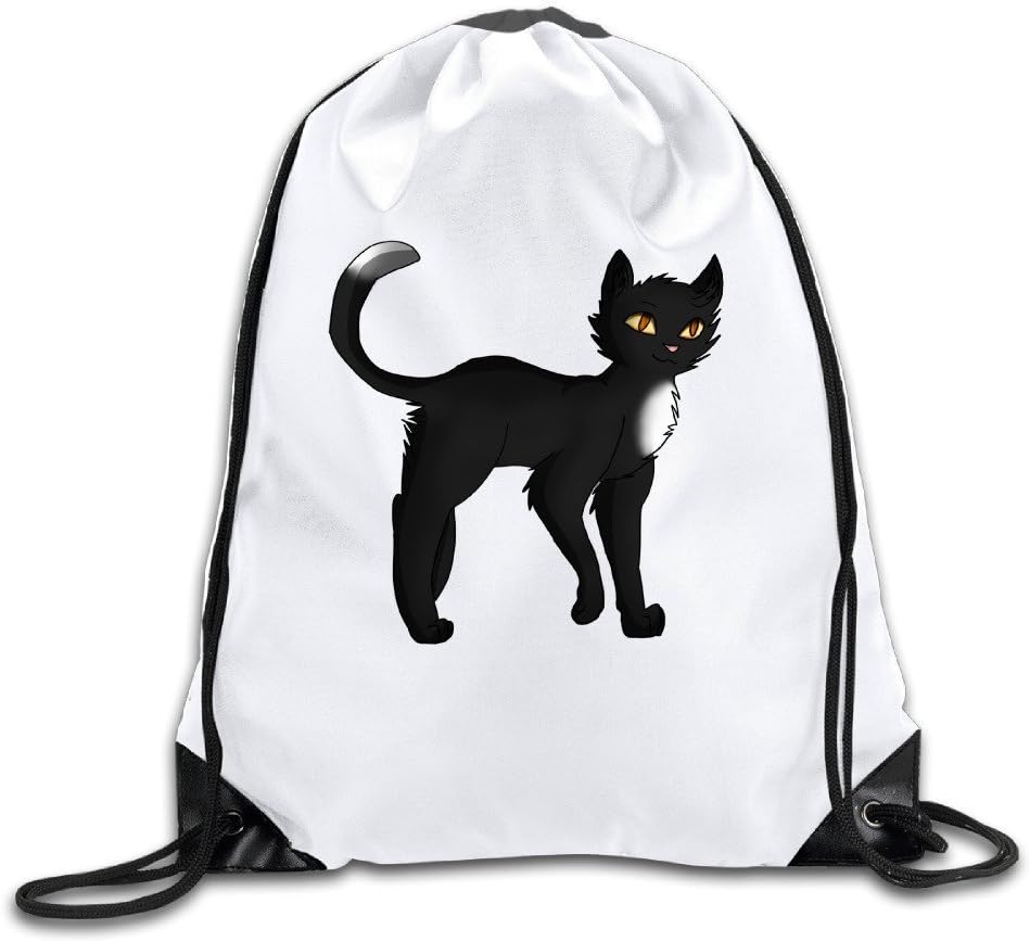 Ravenpaw A Warrior Cat Drawstring Tote Backpack Canvas Bag