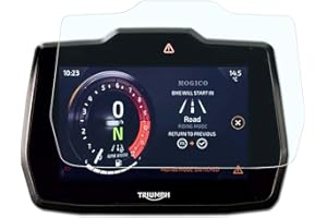 Mogico Motorcycle Accessories Nano Glass Dashboard Screen Protector Kit for Triumph Tiger 900 GT Rally (Pro) 2024-2025 / Tiger 1200 GT Rally (Pro/Explorer) 2022-2024 (1 x Ultra Clear)