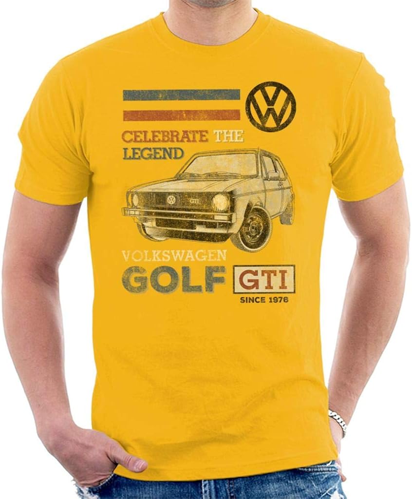 Volkswagen Gti Legend Mens T Shirt Cadeaux Et Produits Derives Vetements
