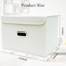 STOREONE Fabric Storage Cube Bins Foldable