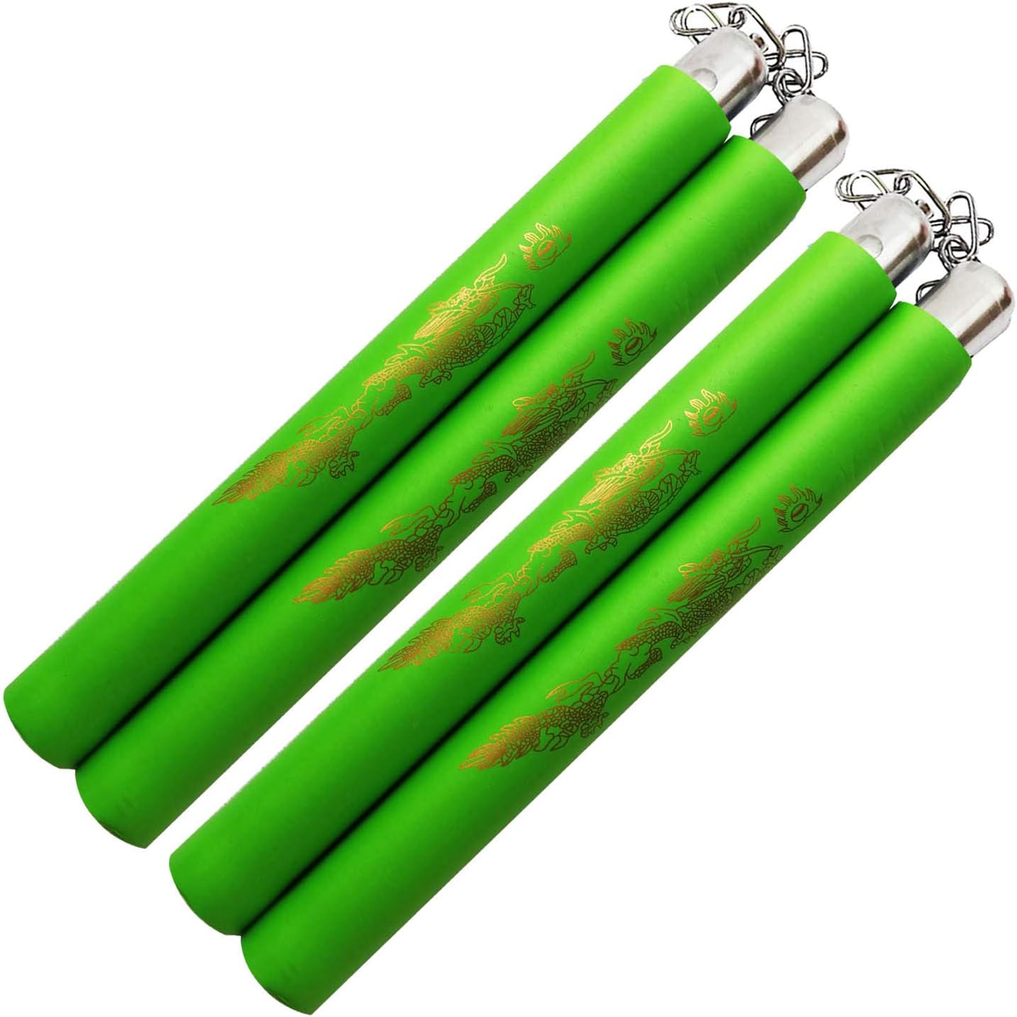 Best Martial Arts Training Rubber Training Nunchaku Stick Ninja In Kung Fu