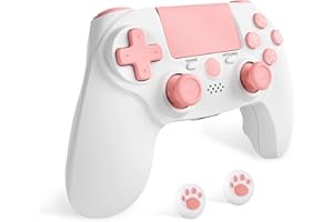 citnh Wireless Controller For Ps4,Compatible With Ps4/Slim/Pro And Windows Pc,6-axis gyro/Multi Touch pad/3.5mm audio jack/800mah Battery and Speaker