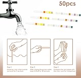 SULIVES 50-Pack Water Test Strips for pH, Lead, Chlorine & More view 6