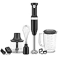 KitchenAid Cordless Variable Speed Hand Blender with Chopper and Whisk Attachment - KHBBV83