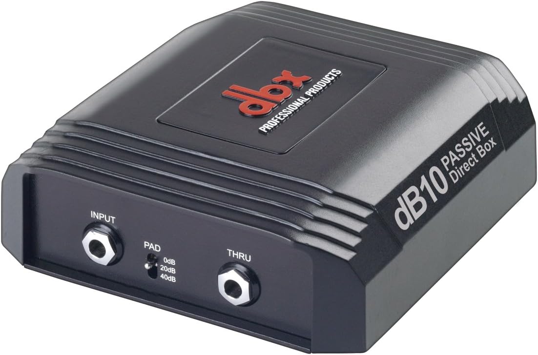 DBX DB10 pasiva DI Box: Amazon.es: Instrumentos musicales