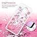 S9 Plus Case, Galaxy S9 Plus Case, Liquid Glitter Case Bling Shiny Sparkle Flowing Love Heart Cover TPU Bumper Shockproof Drop Resistant for Samsung Galaxy S9 Plus Case ZSTVIVA - Cute Pink Unicorn