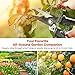 TaoTronics Garden Shears Professional Pruning Shears Kits, Garden Clippers Tree Trimmers Bypass Hand Pruners with Carbon Steel Blades and Safety Lock for Garden and Lawn